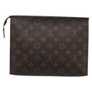 LOUIS VUITTON Monogram Poche Toilette 26 Pouch M47542 LV Auth 213581-3