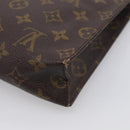 LOUIS VUITTON Monogram Poche Toilette 26 Pouch M47542 LV Auth 213582-10