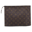LOUIS VUITTON Monogram Poche Toilette 26 Pouch M47542 LV Auth 213582-3