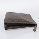LOUIS VUITTON Monogram Poche Toilette 26 Pouch M47542 LV Auth 213582-5