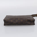 LOUIS VUITTON Monogram Poche Toilette 26 Pouch M47542 LV Auth 213582-7