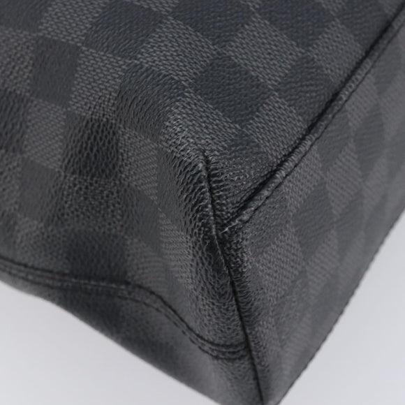 LOUIS VUITTON Damier Graphite Mick MM Shoulder Bag N41106 LV Auth 213591V