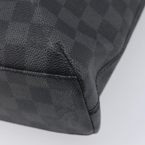 LOUIS VUITTON Damier Graphite Mick MM Shoulder Bag N41106 LV Auth 213591V