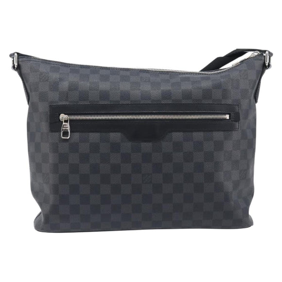 LOUIS VUITTON Damier Graphite Mick MM Shoulder Bag N41106 LV Auth 213591V