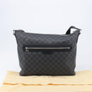 LOUIS VUITTON Damier Graphite Mick MM Shoulder Bag N41106 LV Auth 213591V-26