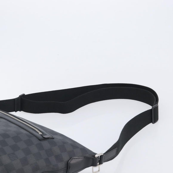 LOUIS VUITTON Damier Graphite Mick MM Shoulder Bag N41106 LV Auth 213591V