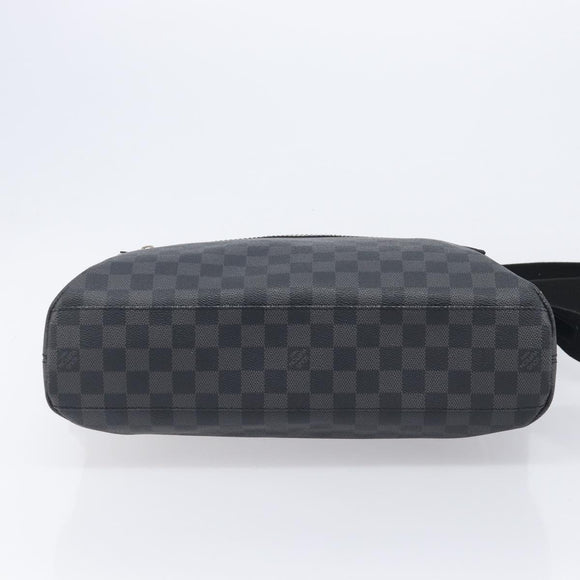 LOUIS VUITTON Damier Graphite Mick MM Shoulder Bag N41106 LV Auth 213591V
