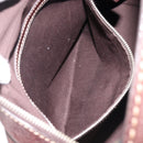 TOD'S Shoulder Bag Leather Brown Gold Auth 213596A-23