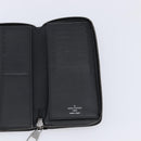 LOUIS VUITTON Monogram Eclipse Zippy Wallet Vertical Wallet M62295 Auth 213604V-14