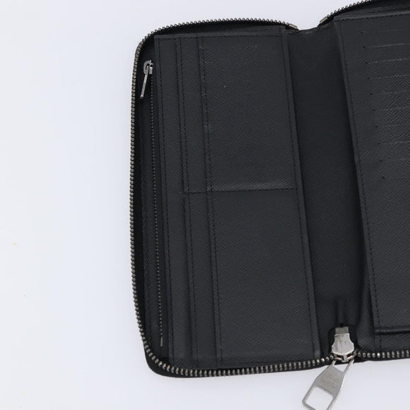 LOUIS VUITTON Monogram Eclipse Zippy Wallet Vertical Wallet M62295 Auth 213604V