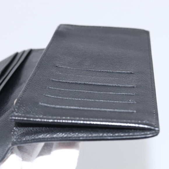 LOUIS VUITTON Damier Graphite Portefeuille Plaza Wallet N62665 LV Auth 213605