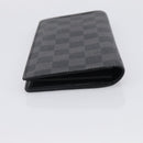LOUIS VUITTON Damier Graphite Portefeuille Plaza Wallet N62665 LV Auth 213605-6