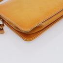 LOUIS VUITTON Monogram Vernis Lexington Pouch Beige M91010 LV Auth 213606A-11