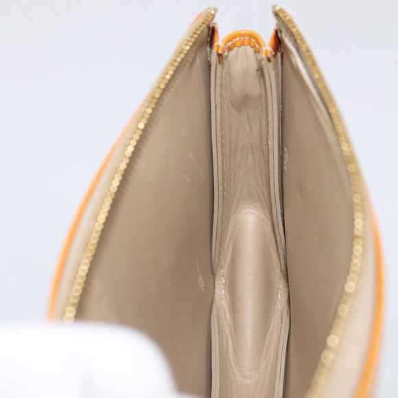 LOUIS VUITTON Monogram Vernis Lexington Pouch Beige M91010 LV Auth 213606A