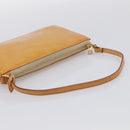 LOUIS VUITTON Monogram Vernis Lexington Pouch Beige M91010 LV Auth 213606A-7