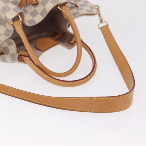 LOUIS VUITTON Damier Azur Giroratta Hand Bag N41579 LV Auth 213610V