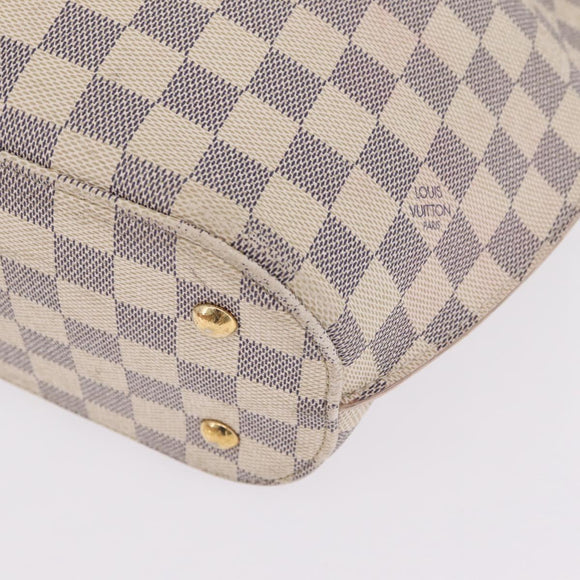LOUIS VUITTON Damier Azur Giroratta Hand Bag N41579 LV Auth 213610V