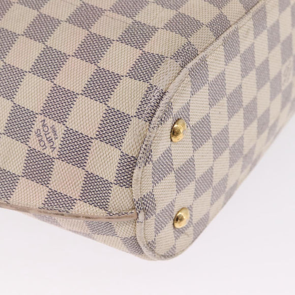 LOUIS VUITTON Damier Azur Giroratta Hand Bag N41579 LV Auth 213610V