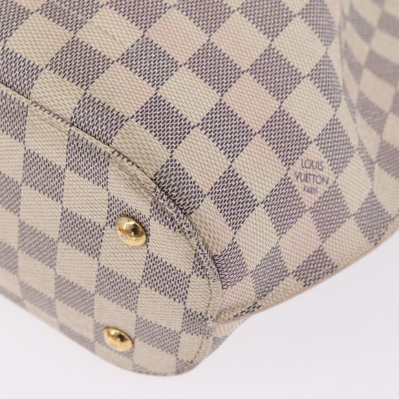 LOUIS VUITTON Damier Azur Giroratta Hand Bag N41579 LV Auth 213610V