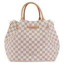 LOUIS VUITTON Damier Azur Giroratta Hand Bag N41579 LV Auth 213610V-3