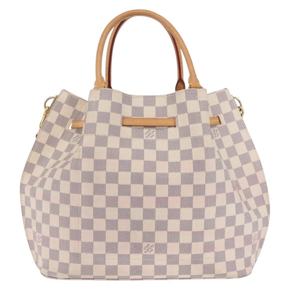LOUIS VUITTON Damier Azur Giroratta Hand Bag N41579 LV Auth 213610V