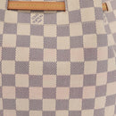 LOUIS VUITTON Damier Azur Giroratta Hand Bag N41579 LV Auth 213610V-4