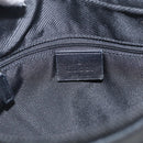 GUCCI GG Canvas Shoulder Bag Black Gold 001 4198 Auth 213611V-16