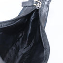 GUCCI GG Canvas Shoulder Bag Black Gold 001 4198 Auth 213611V-18