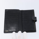 CHANEL Long Wallet Caviar Skin Black Gold CC Auth 213613V-16