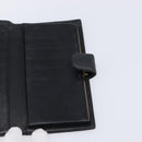 CHANEL Long Wallet Caviar Skin Black Gold CC Auth 213613V-17