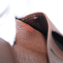 LOUIS VUITTON Damier Ebene Portefeuille Marco Wallet N61675 LV Auth 213616V-19
