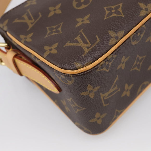 LOUIS VUITTON Monogram Viva Cite MM Shoulder Bag M51164 LV Auth 213619V