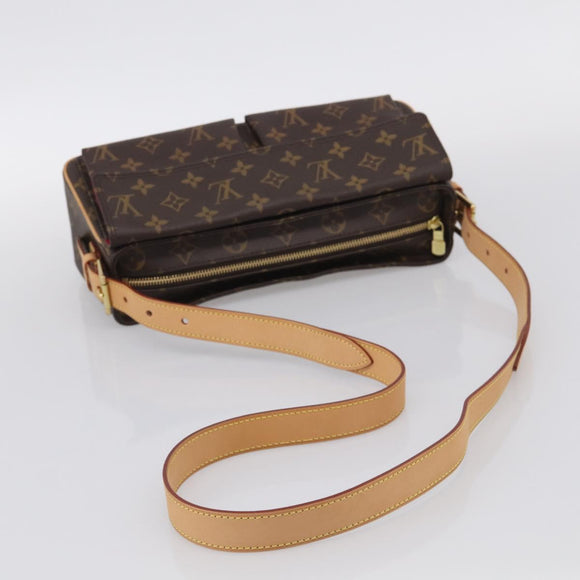 LOUIS VUITTON Monogram Viva Cite MM Shoulder Bag M51164 LV Auth 213619V