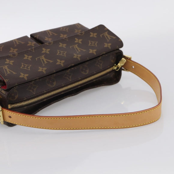 LOUIS VUITTON Monogram Viva Cite MM Shoulder Bag M51164 LV Auth 213619V