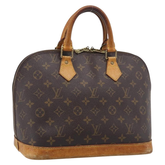 LOUIS VUITTON Monogram Alma Hand Bag M51130 LV Auth 213621