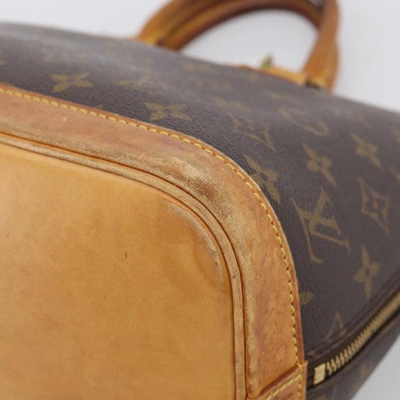 LOUIS VUITTON Monogram Alma Hand Bag M51130 LV Auth 213621