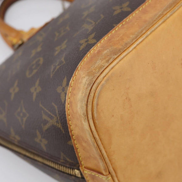 LOUIS VUITTON Monogram Alma Hand Bag M51130 LV Auth 213621