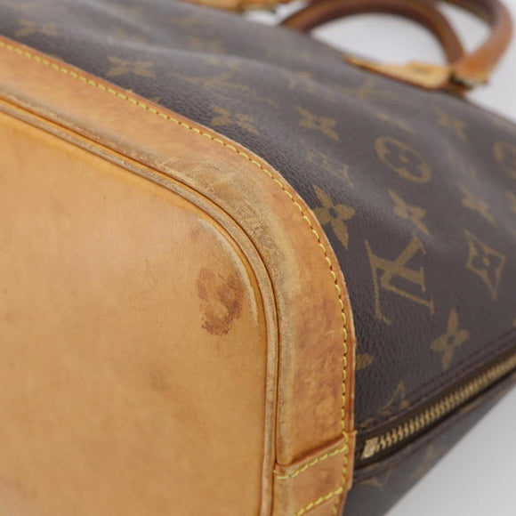 LOUIS VUITTON Monogram Alma Hand Bag M51130 LV Auth 213621