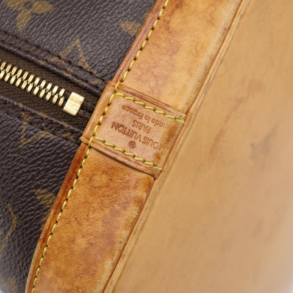 LOUIS VUITTON Monogram Alma Hand Bag M51130 LV Auth 213621
