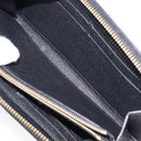 LOUIS VUITTON Empreinte Portefeuille Clemence Wallet Black M60171 Auth 213624V-19