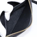 LOUIS VUITTON Empreinte Portefeuille Clemence Wallet Black M60171 Auth 213624V-20