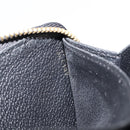 LOUIS VUITTON Empreinte Portefeuille Clemence Wallet Black M60171 Auth 213624V-21
