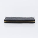 LOUIS VUITTON Empreinte Portefeuille Clemence Wallet Black M60171 Auth 213624V-6