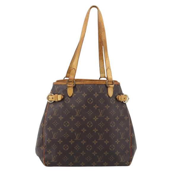 LOUIS VUITTON Monogram Batignolles Vertical Tote Bag M51153 LV Auth 213627