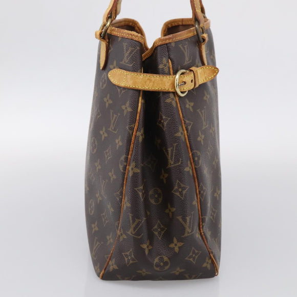 LOUIS VUITTON Monogram Batignolles Vertical Tote Bag M51153 LV Auth 213627
