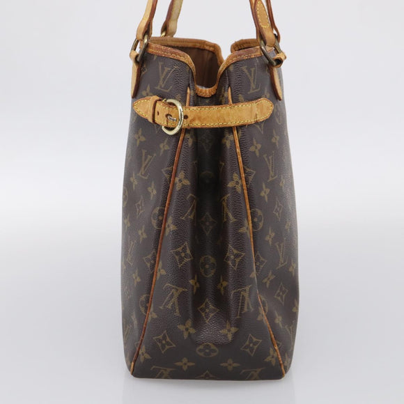 LOUIS VUITTON Monogram Batignolles Vertical Tote Bag M51153 LV Auth 213627