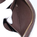 LOUIS VUITTON Monogram Empreinte Zippy Long Wallet Dark Brown M60548 Auth 213628-23