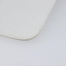 Balenciaga Le Cagole Coin Purse Leather White Auth 213631V-11