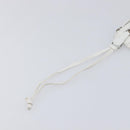 Balenciaga Le Cagole Coin Purse Leather White Auth 213631V-12