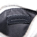 Balenciaga Le Cagole Coin Purse Leather White Auth 213631V-16